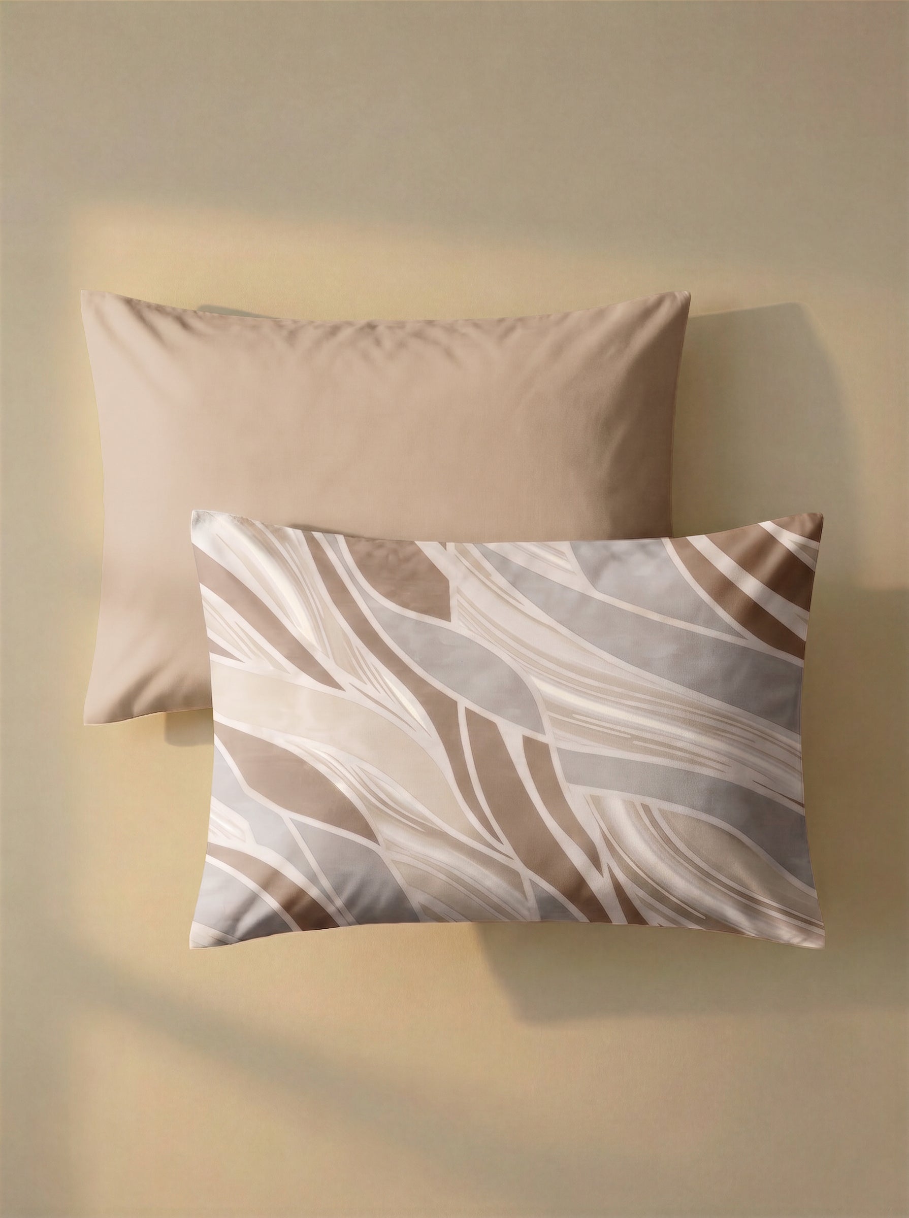 Completo Lenzuola Matrimoniale FILORO "Zoe" — 100% Cotone, Set 6 pezzi, Angoli 30 cm