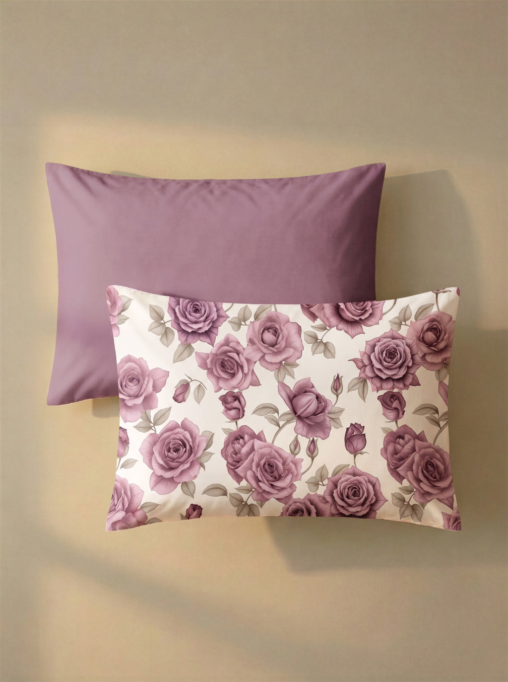 Completo Lenzuola Matrimoniale FILORO "Fiorenza" — 100% Cotone, Set 6 pezzi, Angoli 30 cm