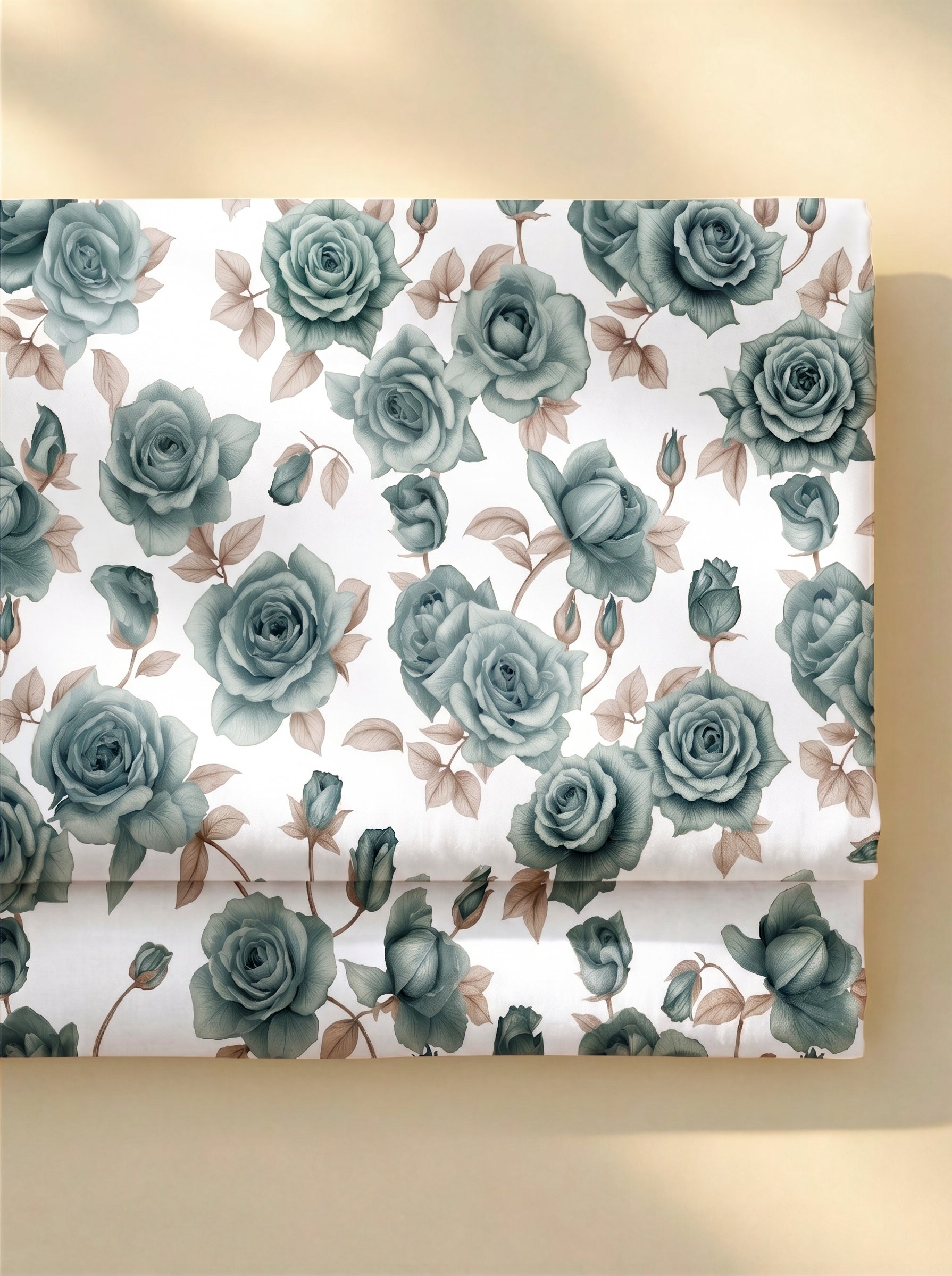 Completo Lenzuola Matrimoniale FILORO "Fiorenza" — 100% Cotone, Set 6 pezzi, Angoli 30 cm